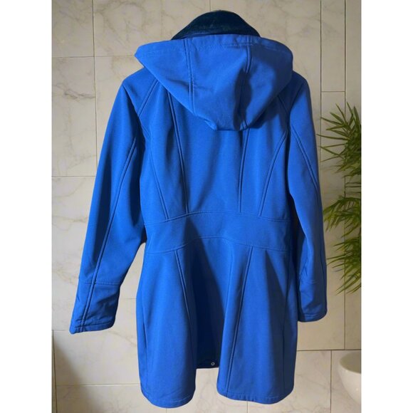 Jessica Simpson Three-Quarter Length Rain Jacket - Picture 2 of 4